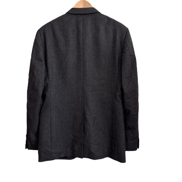 J.Crew Ludlow Men’s 40R Grey 100% Italian Wool Blazer – Modern Fit 3 Button - Picture 3 of 12
